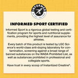 GAINS IN BULK creatina instantizada certificada por análisis de terceros