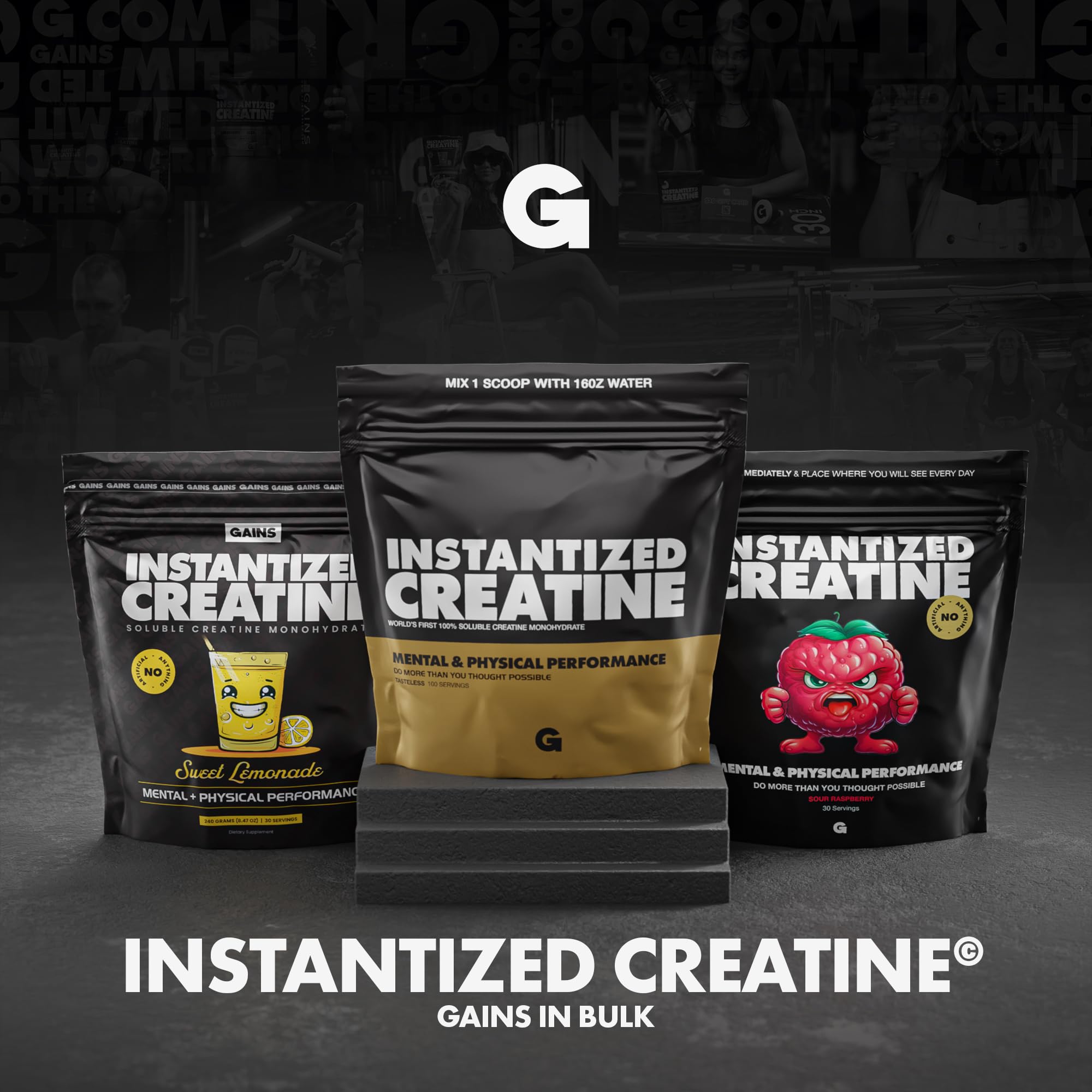 Gains in Bulk Creatina Instantizada: plan de entrenamiento respaldado para objetivos de rendimiento.