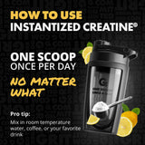 GAINS IN BULK creatina instantizada ideal para pre y post entrenamiento
