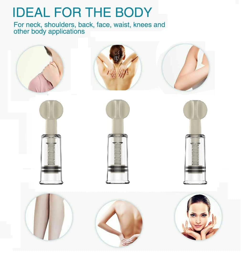Gajoin uso casero de ventosas: terapia de ventosas para relajación diaria.
