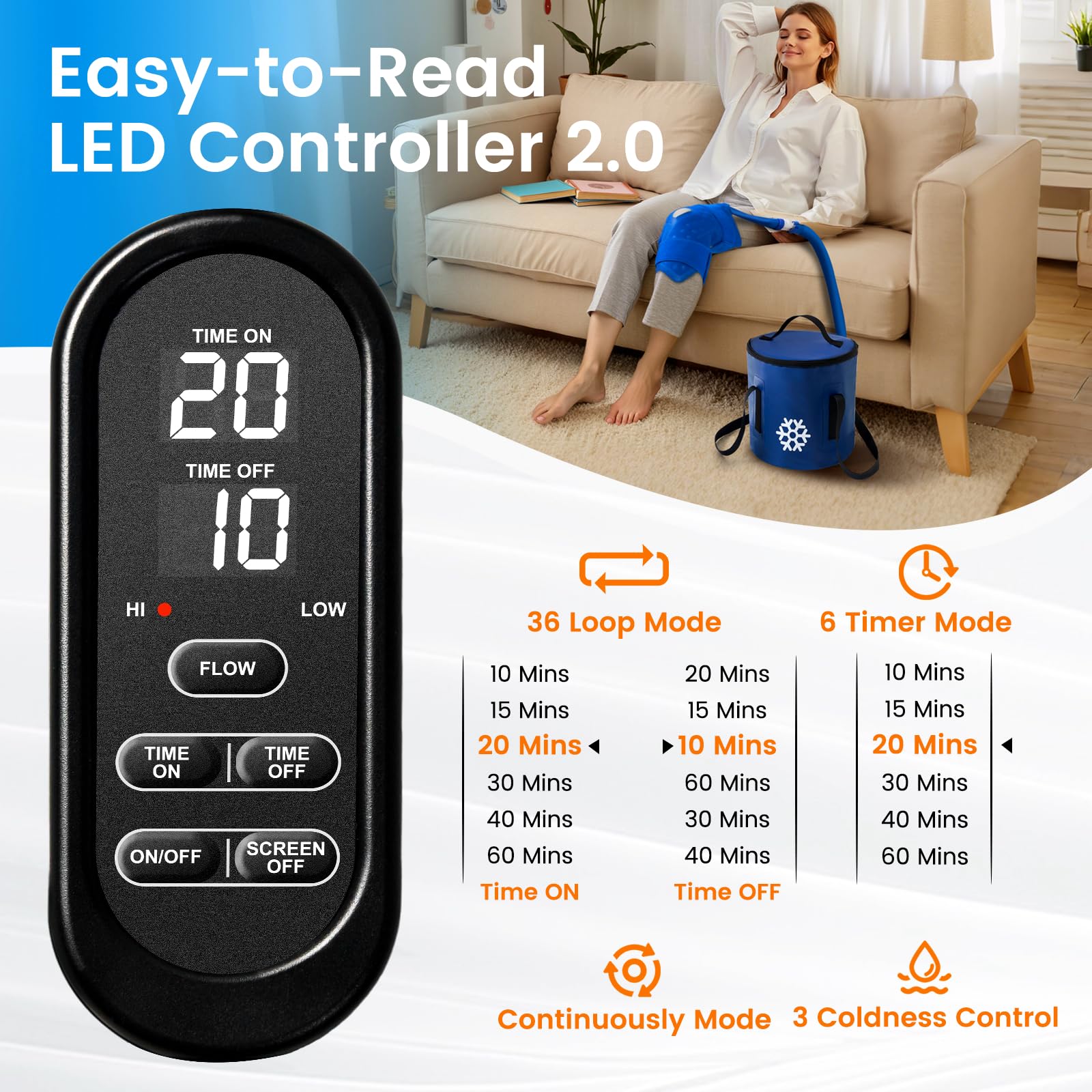 GALINAND controlador digital 2.0 para programar ciclos con seguridad.