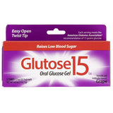 GAMENOTE GLUTOSE 15 Gel Uva, vista frontal del envase compacto para llevar