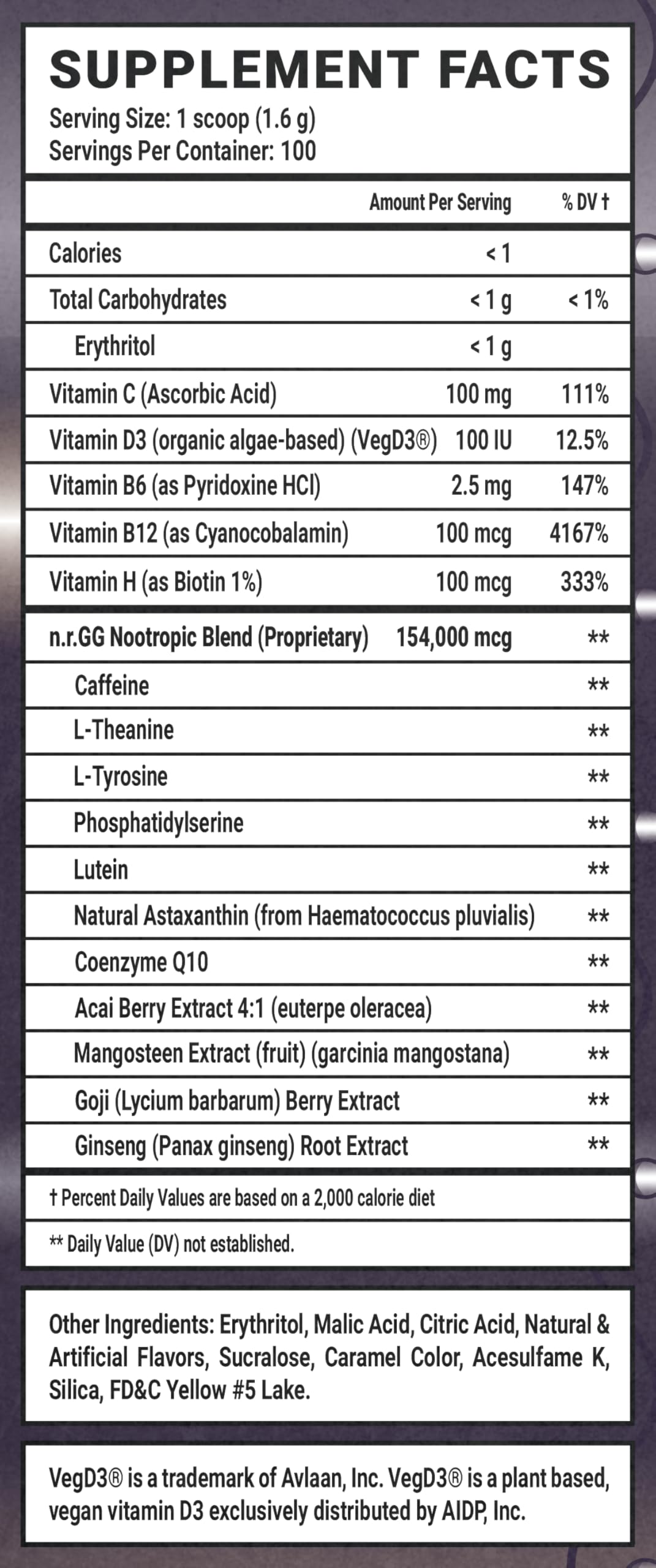 Gamer Supps GG Energy cetogenica sin azucar, compatible con dietas bajas en carbohidratos