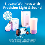 Gamma Clarity 40 Hz para salud cerebral en casa
