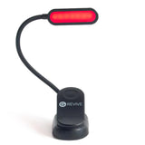 Revive de Gamma: luz roja 670nm para lectura nocturna, ambiente calmante.