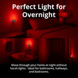 Gamma Revive: iluminación para baño nocturno con visión clara.