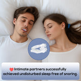 Ganberdey protector bucal anti-ronquidos superficie dental segura y cómoda.
