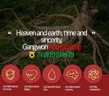 Origen Corea: Gangwoninsam proviene de ginseng rojo de 6 años en Gangwon-do