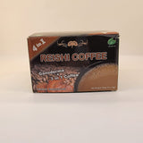 Ganoderma Café Reishi 4 en 1, envase compacto para uso diario.