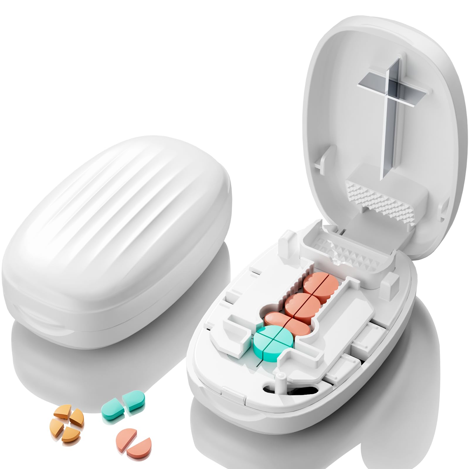 GAONLY cortador de pastillas portátil para uso diario y discreto.
