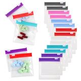 GAQWOK bolsa azul para pastillas con cierre, ideal para viajes y organización diaria