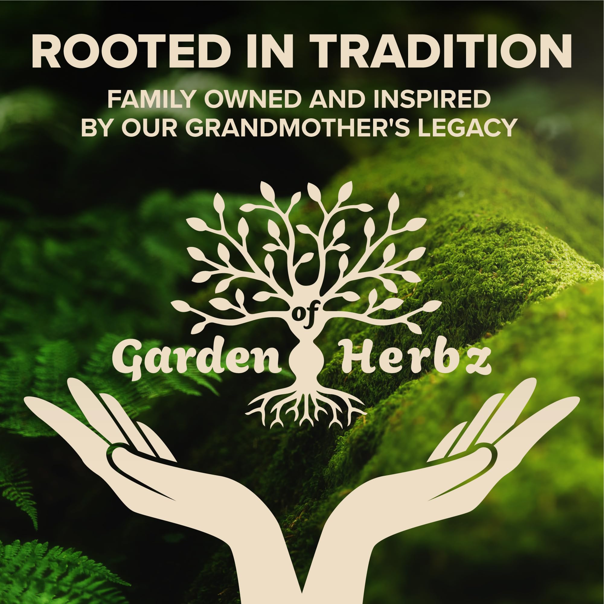 Garden of Herbz Familia de hierbas cápsulas para soporte diario