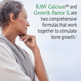 Garden of Life Calcium Grow Bone, pastillas, fuente mineral equilibrada con magnesio y estroncio