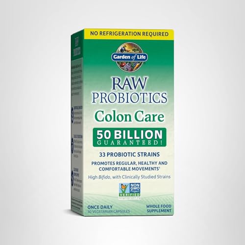 Garden of Life Cuidado del Colon: uso diario para apoyar la salud digestiva.