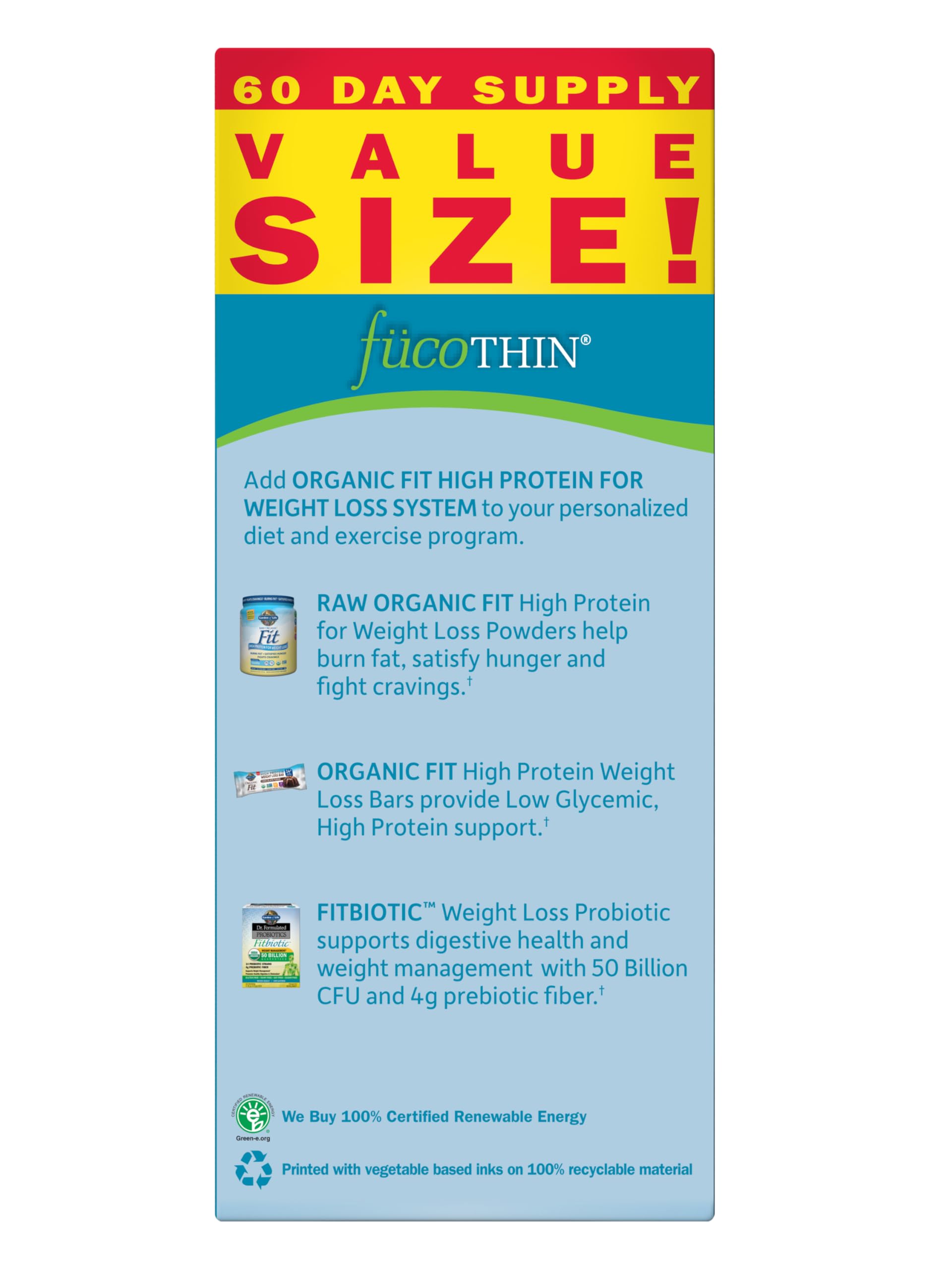Garden of Life FucoThin: protección antioxidante a nivel celular