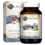 Garden of Life tabletas en botella para energía diaria y nutrición de origen vegetal.