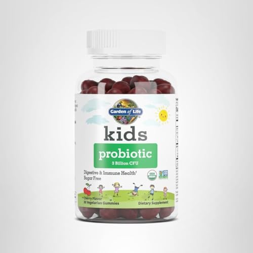 Garden of Life Probiotico infantil sin alérgenos: libre de gluten