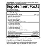 Cápsulas Liver Health+ con 90 mil millones CFU para salud intestinal