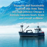 Omega-3 sabor limón de Garden of Life, cápsulas fáciles de tragar para uso diario