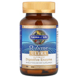 Garden of Life Omega-Zyme Ultra, etiqueta del producto, información clara para elegir digestivos vegetales.