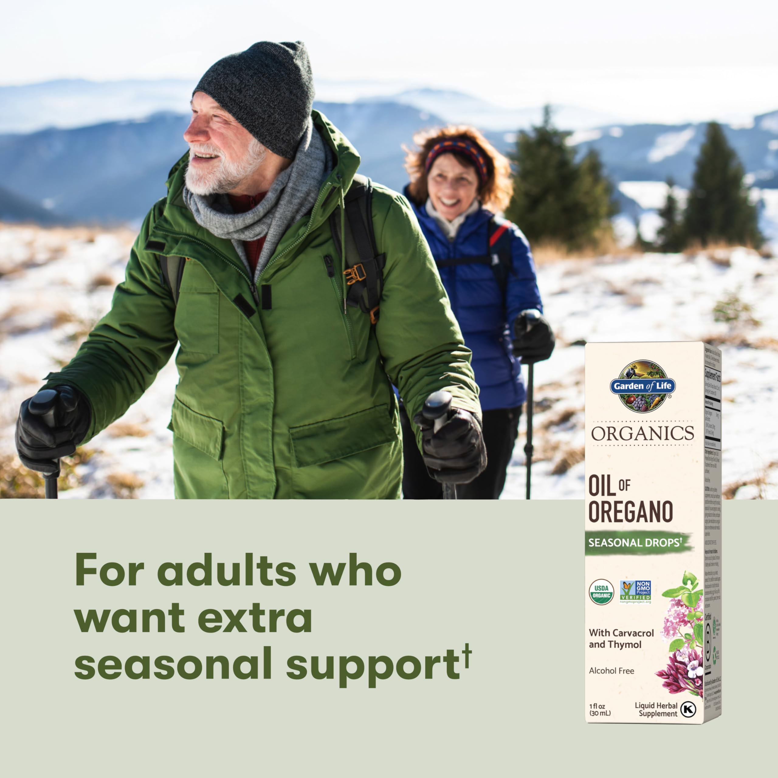 Garden of Life Organics apoyo al bienestar estacional