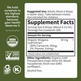 Garden of Life Organics certificaciones: USDA Orgánico, sin OGM, vegano y sin gluten