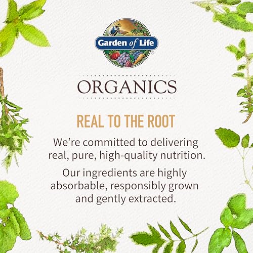 Garden of Life Organics certificado orgánico y vegano para la familia.