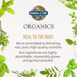 Garden of Life Organics certificado orgánico y vegano para la familia.