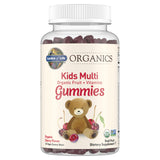 Garden of Life Organics Kids Multi Gummies, frutas orgánicas, sabor natural para niños