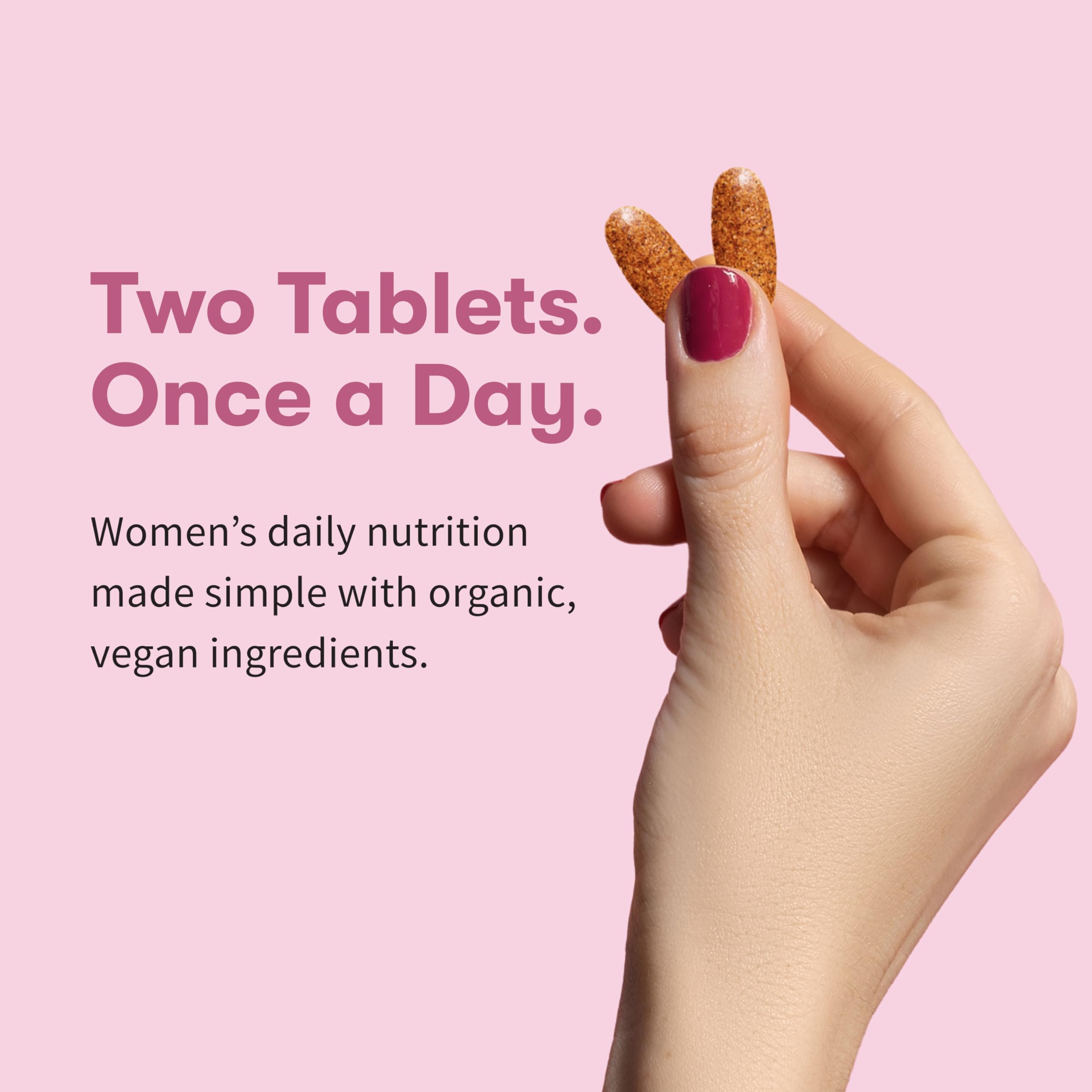 Garden of Life Organics Mujer 40+ salud mamaria con nutrientes clave
