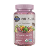 Garden of Life Organics Mujeres Gummies, botella con gomitas sabor arándano para consumo diario
