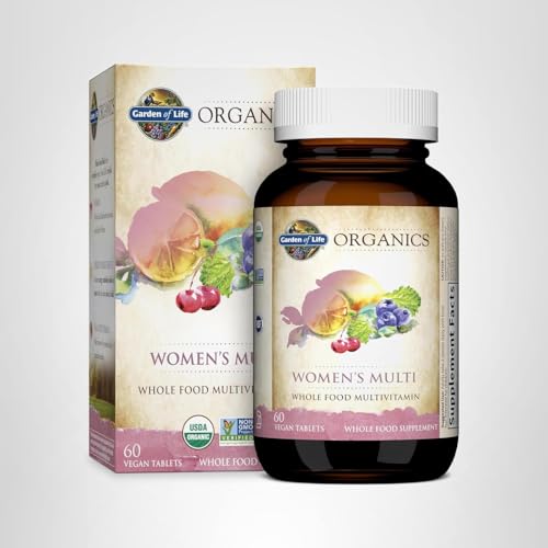 Garden of Life Organics Mujeres Multi: certificado vegan y fórmula orgánica para mujeres activas.