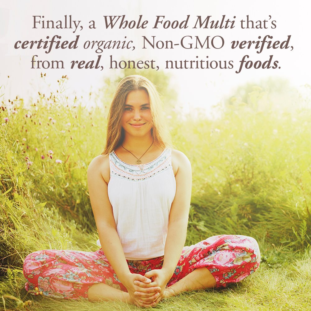 Garden of Life Organics Mujeres Multi, vitamina D3 vegana y minerales esenciales.
