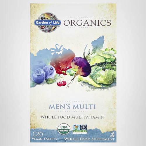 Energía diaria con Garden of Life Organics para Hombres, uso constante.