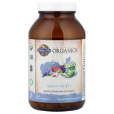 Etiqueta de Garden of Life Organics con certificación orgánica visible.