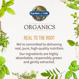 Enfoque en próstata en Garden of Life Organics para Hombres.