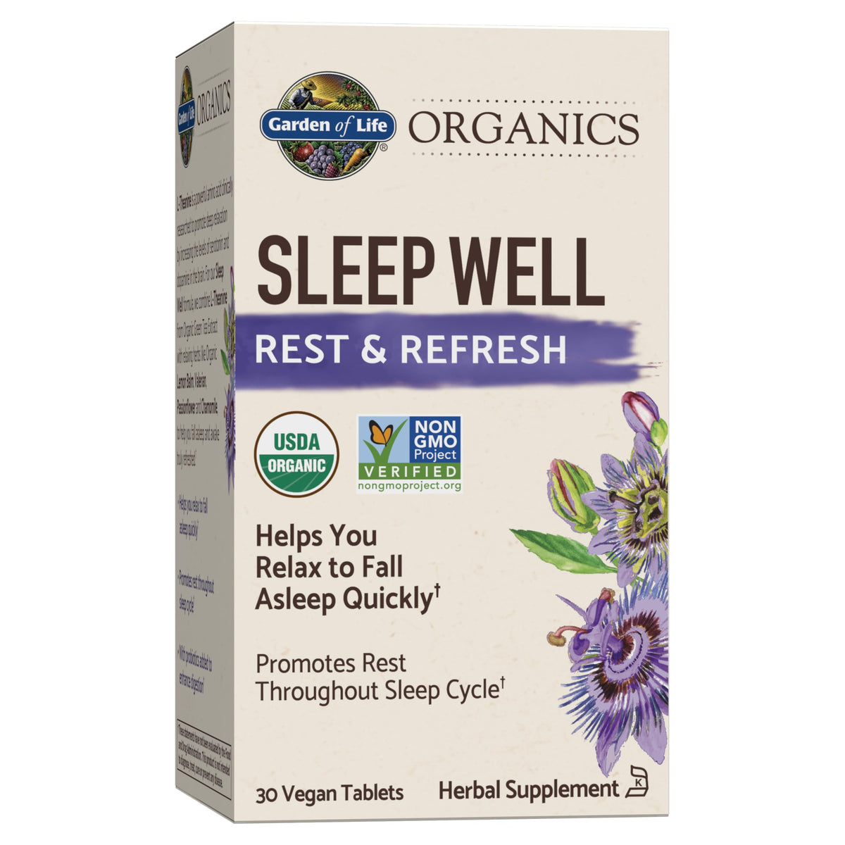 Garden of Life Sleep Well tabletas, descanso suave posible