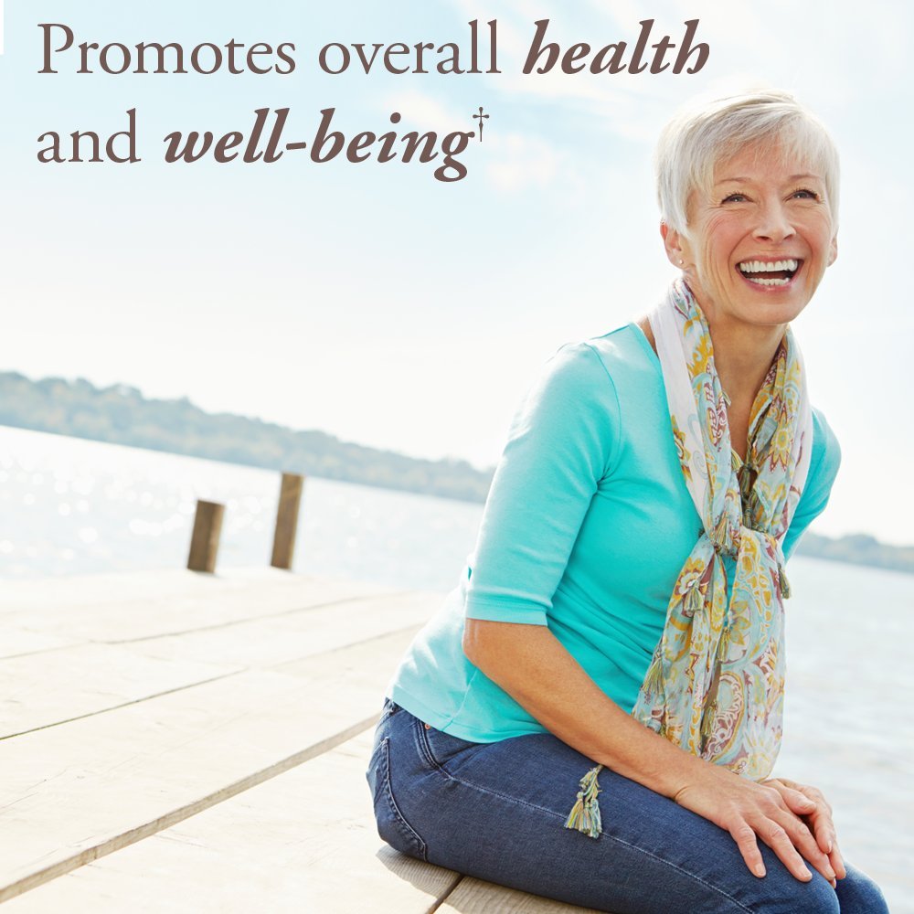 Garden of Life Organics Mujeres 40+ - etiqueta con información de nutrientes y beneficios.