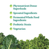 Garden of Life Perfect Food, cuchara medidora lista para dosis de verdes