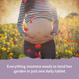 Garden of Life Prenatal tabletas orgánicas que favorecen una digestión suave.