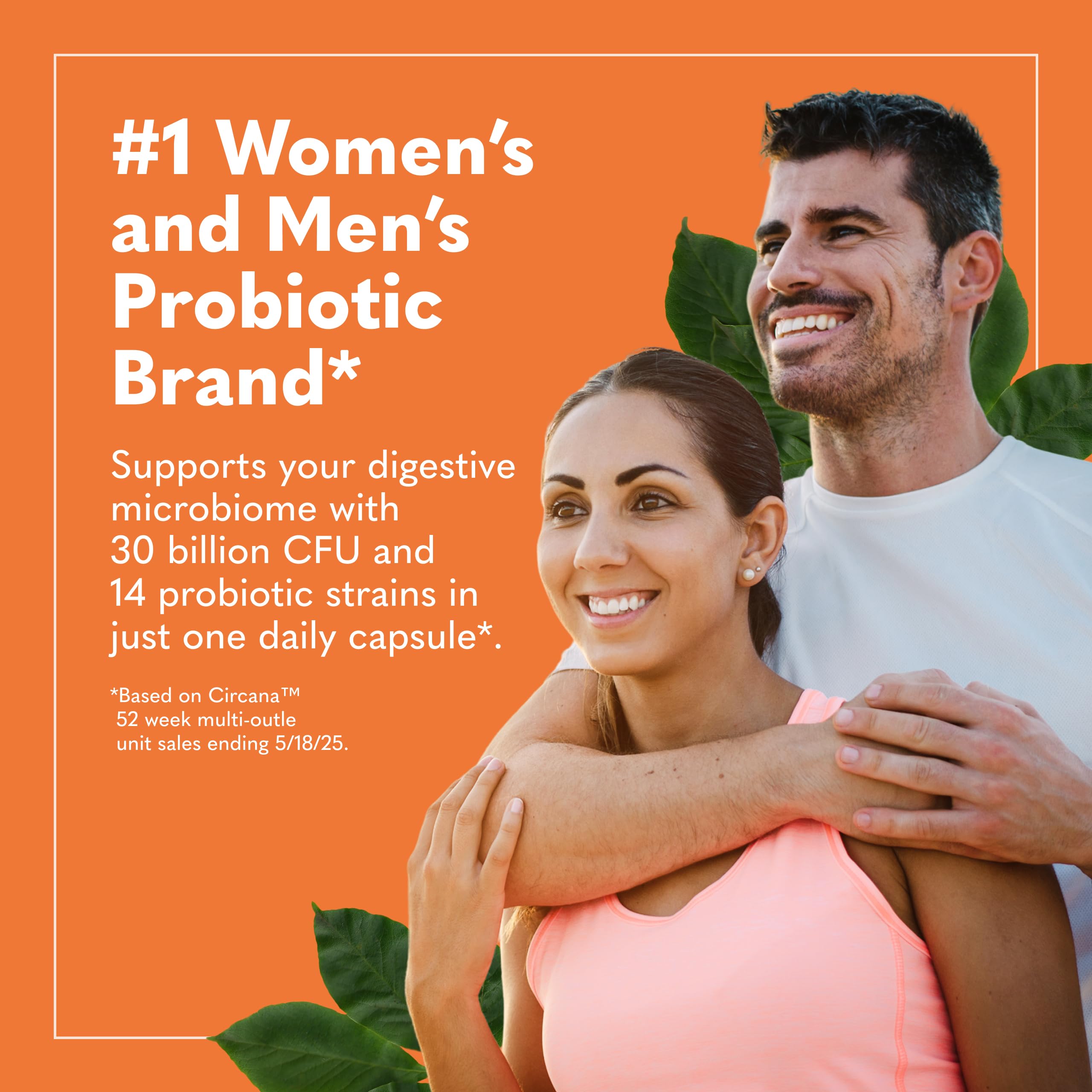 Garden of Life Probiotics uso diario para apoyo digestivo y bienestar general.