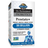 Garden of Life Prostate+ botella con dosis diaria para salud digestiva y próstata.