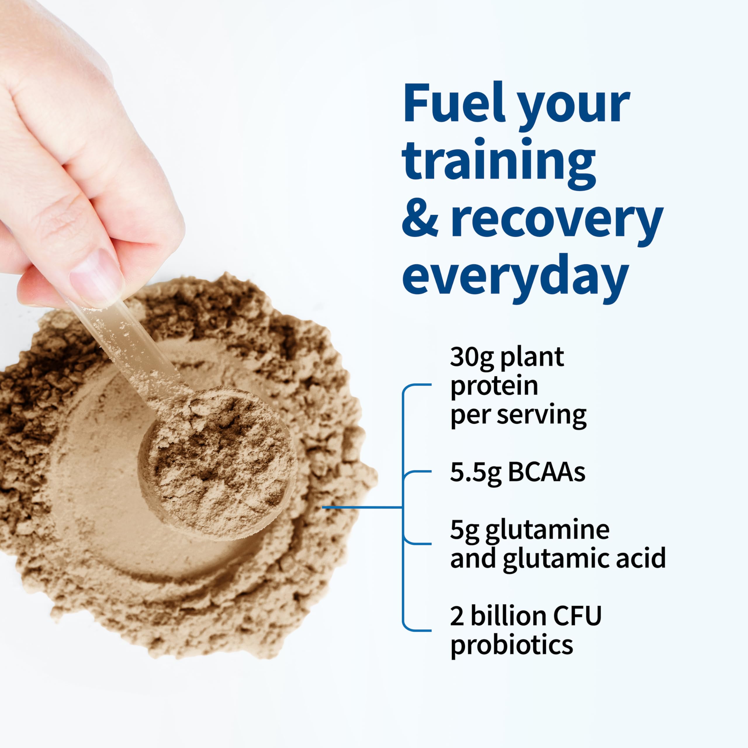 BCAAs y glutamina en Garden of Life para recuperación muscular