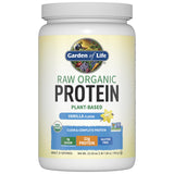 Garden of Life Proteína Vegana Vanilla; textura suave para batidos post-entrenamiento.
