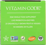 Garden of Life Raw B Complex, ingredientes vegetales visibles en la formula
