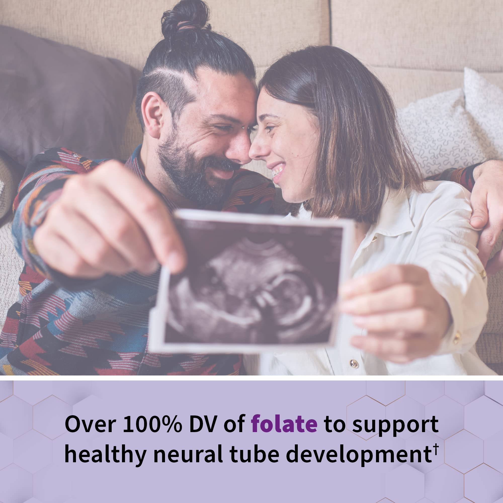 Dosis diaria de RAW Prenatal para una rutina estable.