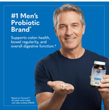 Garden of Life Raw Probiotics Men 50 & Wiser, cápsulas vegetarianas, fácil consumo diario.