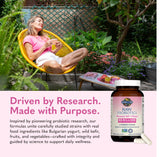 Garden of Life Raw Probióticos Mujeres 50 y Más Sabias: cápsulas vegetarianas para dieta limpia