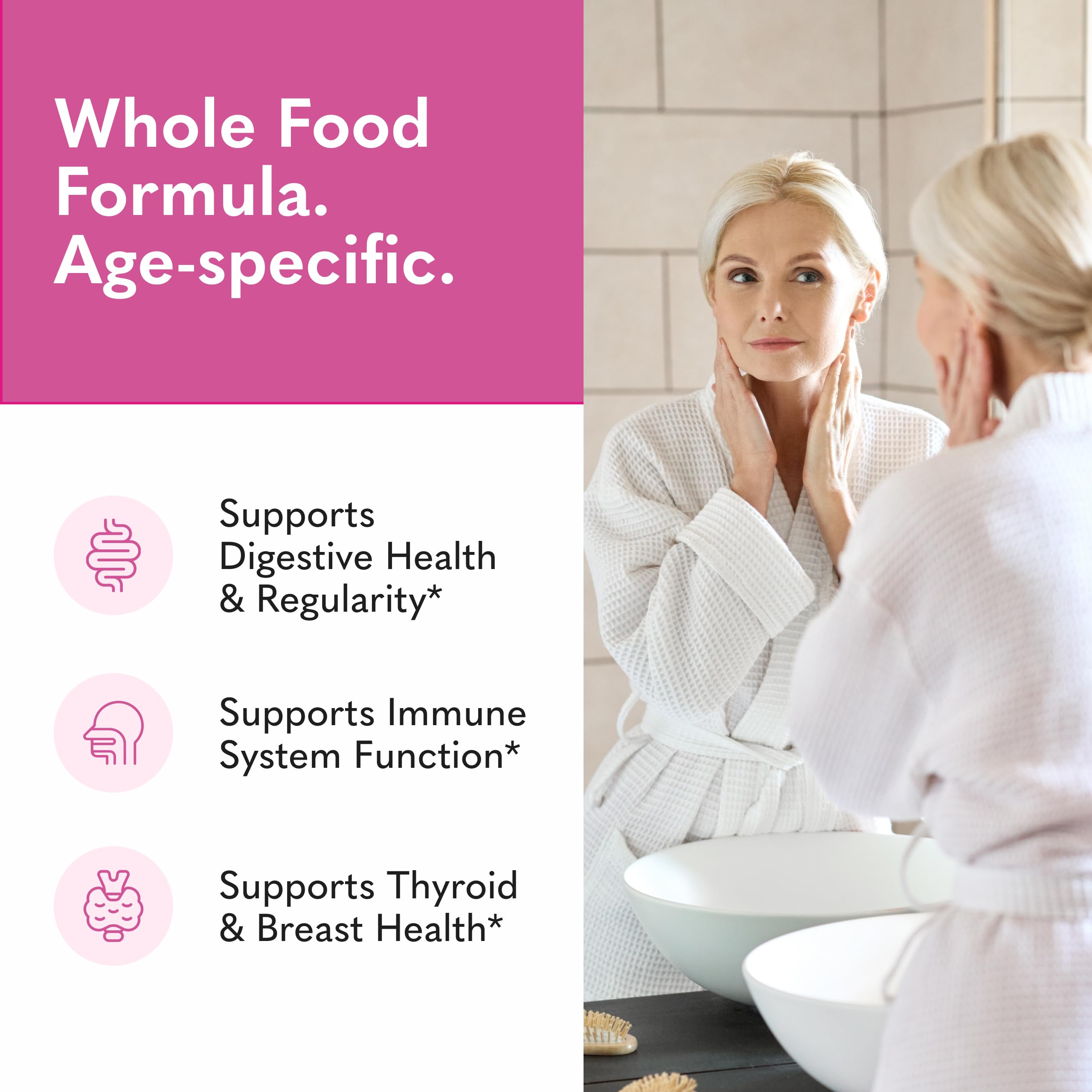 Garden of Life Raw Probióticos Mujeres 50 y Más Sabias: cápsulas para equilibrio digestivo diario