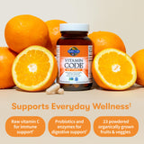 Garden of Life Vitamin Code Raw Vitamin C: mezcla de frutas y verduras crudas